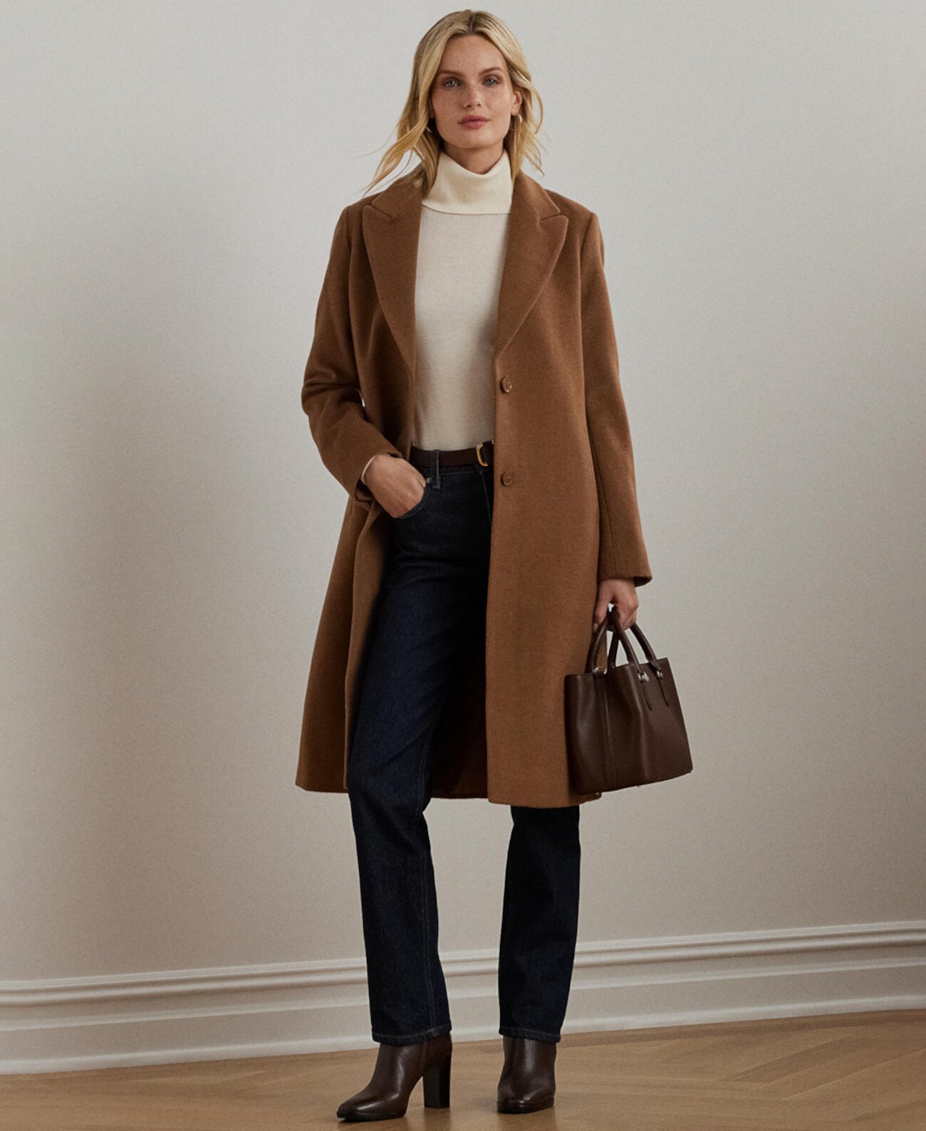 Женское Пальто LAUREN Ralph Lauren Wool-Blend Walker LAUREN Ralph Lauren