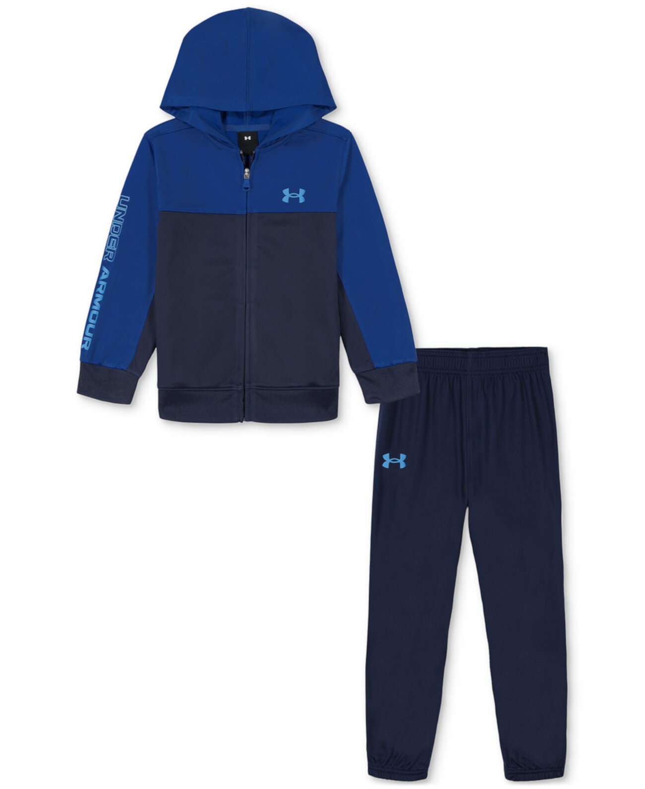 Детские Комплекты Одежды Under Armour Toddler & Little Boys Colorblocked Hoodie & Jogger Pants, 2 Piece Set Under Armour