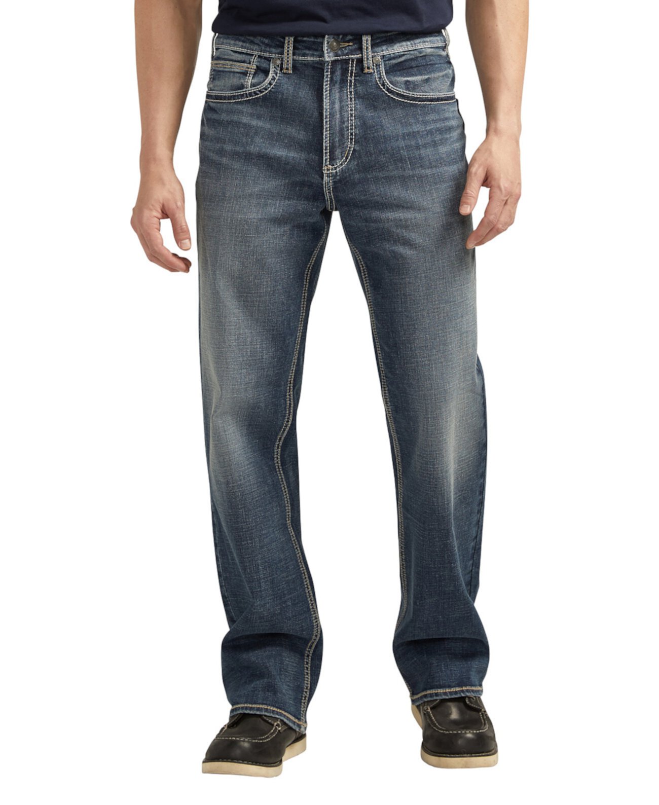 Мужские Прямые Джинсы Silver Jeans Co. Gordie Relaxed Fit Silver Jeans Co.