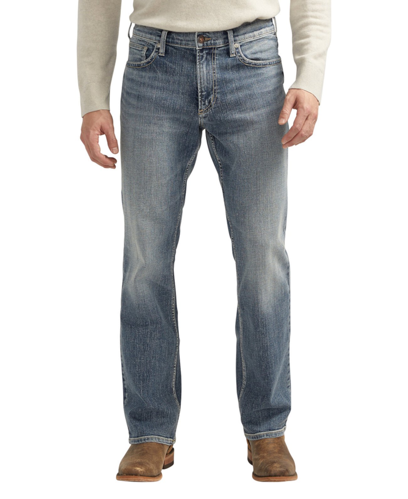 Мужские Джинсы bootcut Silver Jeans Co. Jace Slim Fit Silver Jeans Co.