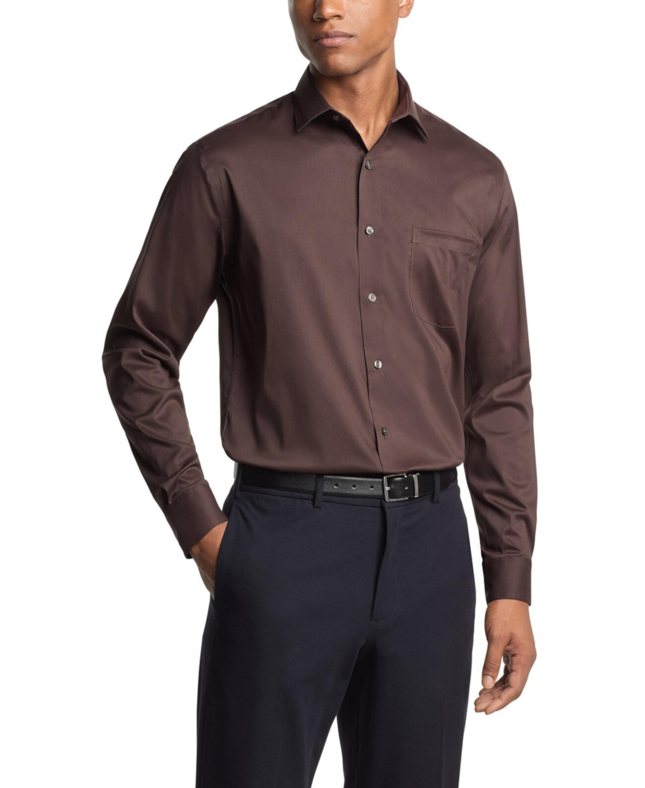 Мужская Классические рубашки Van Heusen Flex Collar Van Heusen