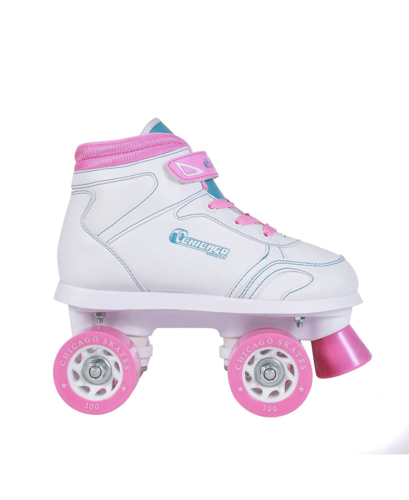 Роликовые коньки Chicago Girls Quad, размер 5 Chicago Skates