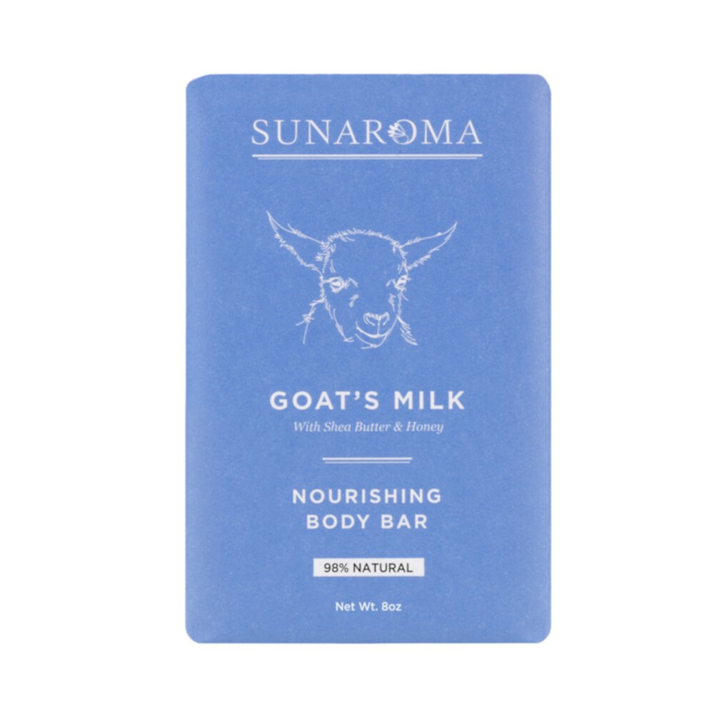 Мыло Sunaroma Goat's Milk для тела - 8 унций Sunaroma