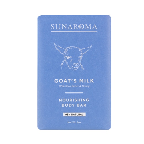 Body Bar Soap Goat's Milk -- 8 oz Sunaroma