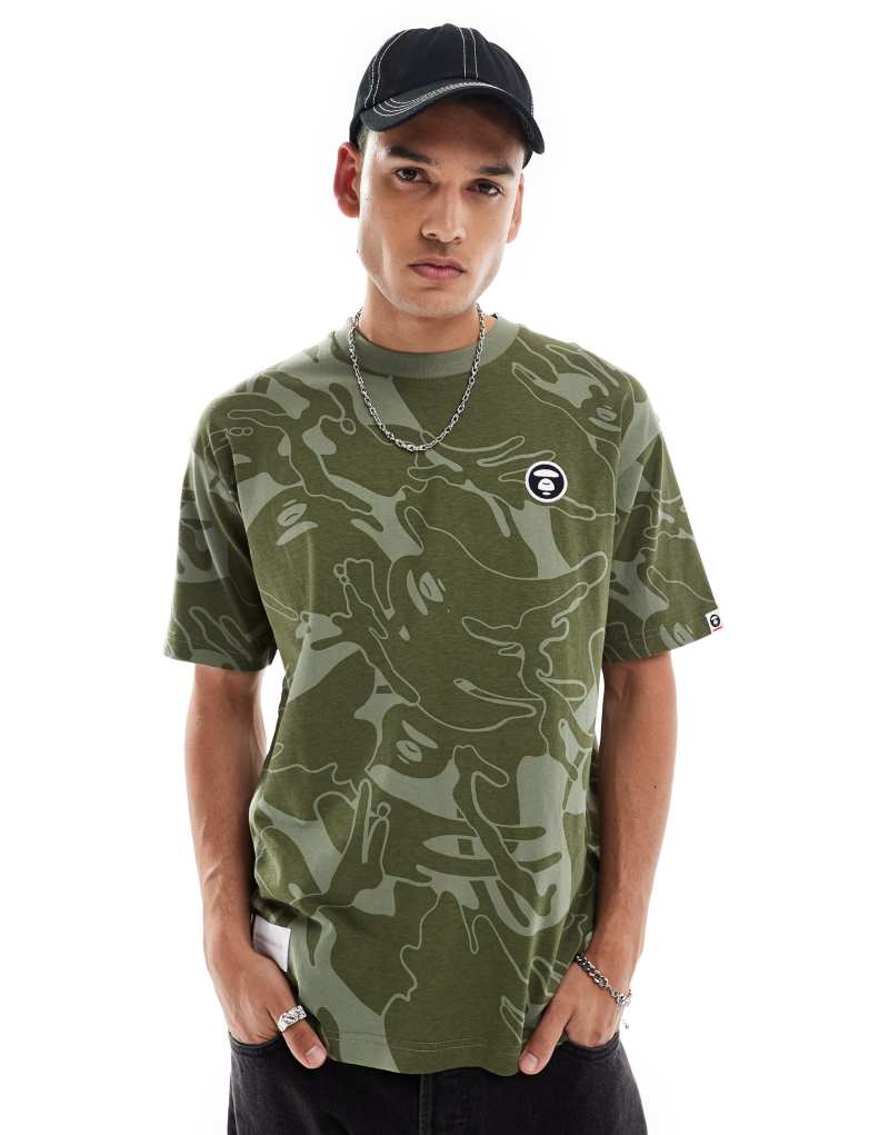 Мужская Футболка AAPE BY A BATHING APE® Aape AAPE BY A BATHING APE®