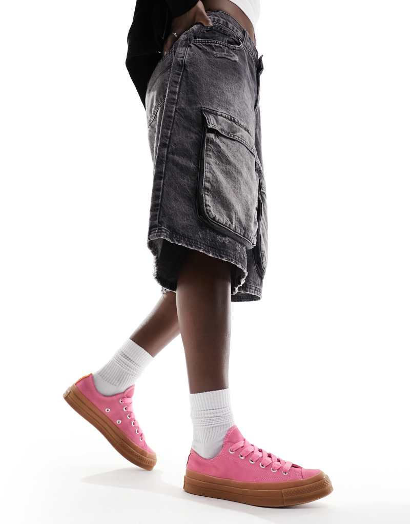 Converse Chuck 70 Ox sneakers in pink with gum soles Converse