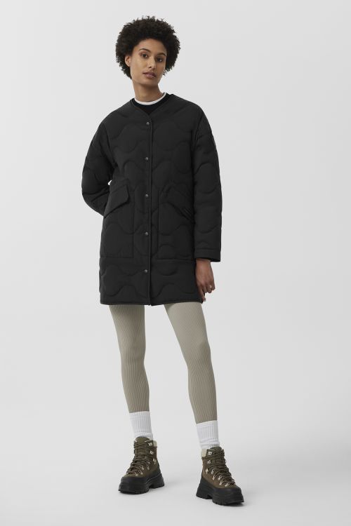 Женский Пуховик Canada Goose Elgin Reversible Liner Coat Black Label Canada Goose