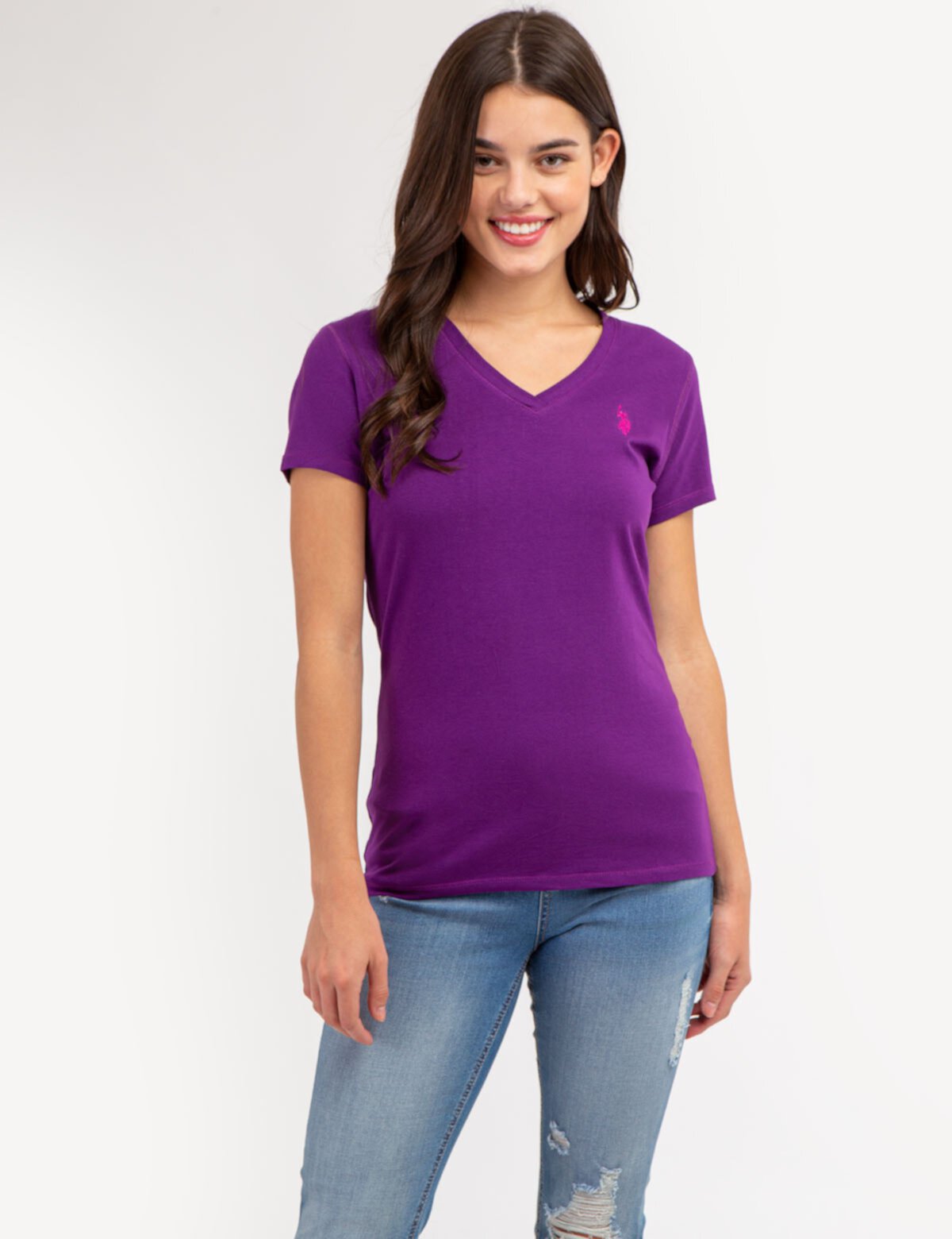  Футболка U.S. POLO ASSN. V-NECK U.S. POLO ASSN.