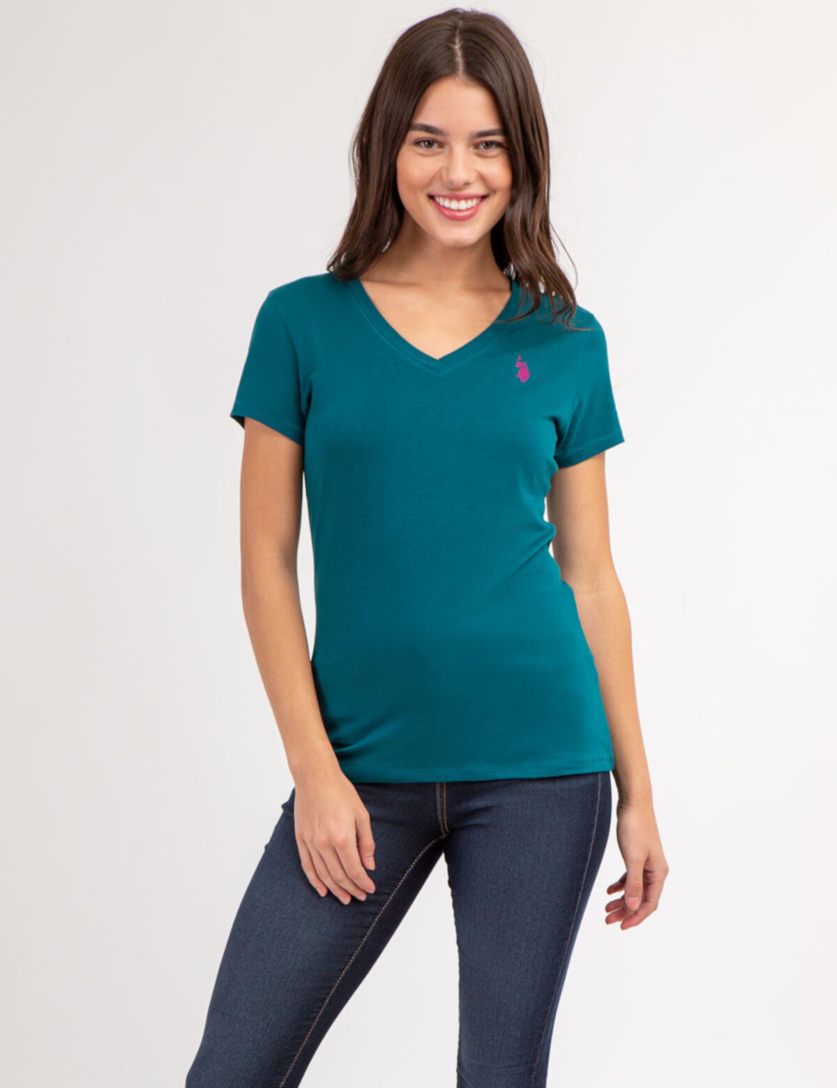  Футболка U.S. POLO ASSN. V-NECK U.S. POLO ASSN.