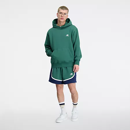 Мужское Худи New Balance Hoops Fleece Hoodie New Balance