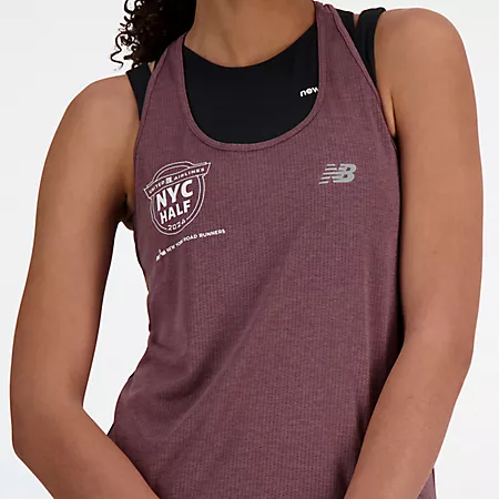 Женская Спортивная Одежда New Balance United Airlines NYC Half Athletics Tank New Balance