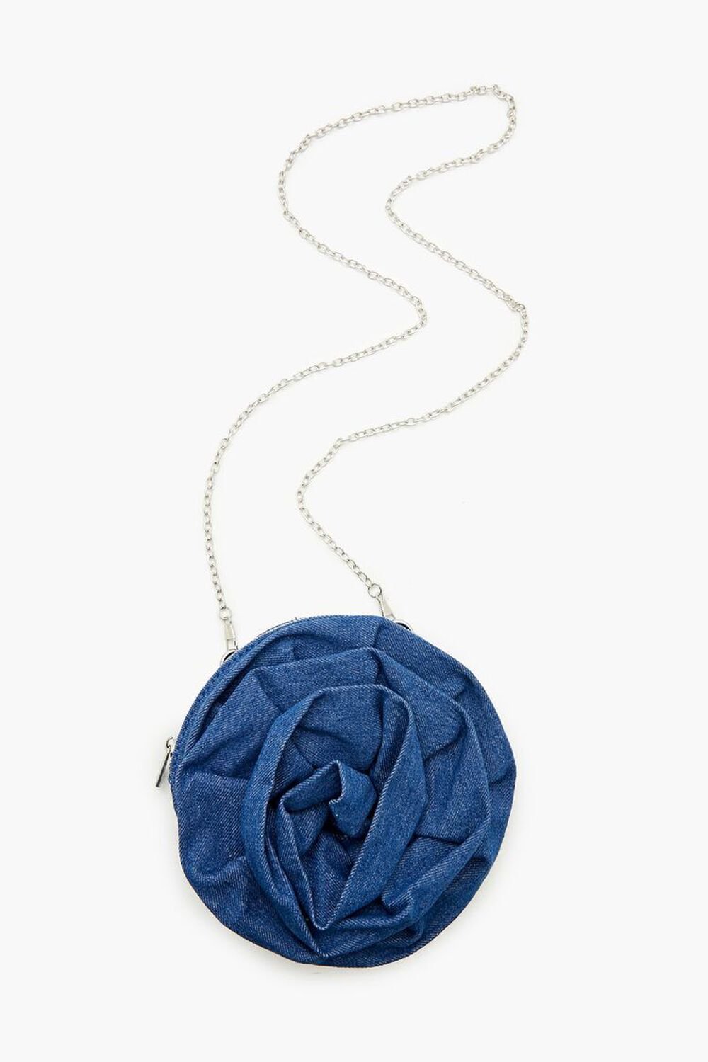 Сумка кросс-боди FOREVER21 Denim Rosette FOREVER21