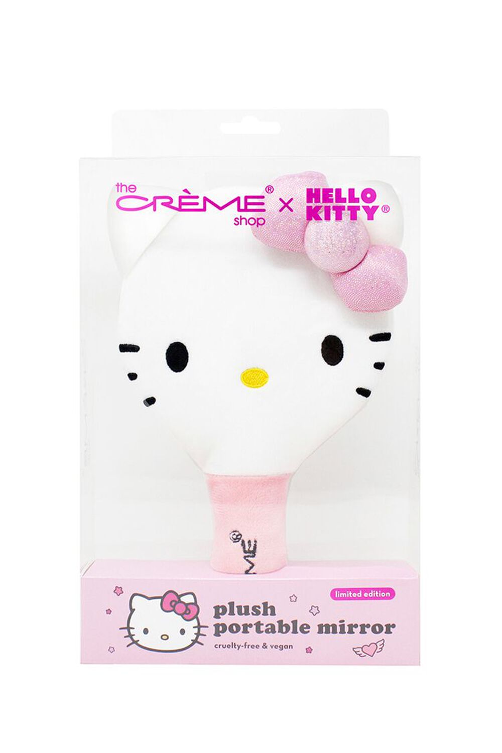 The Crème Shop X Hello Kitty Plush Portable Mirror FOREVER21