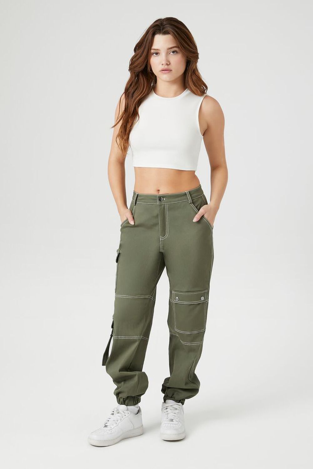 Cargo Pocket Joggers FOREVER21