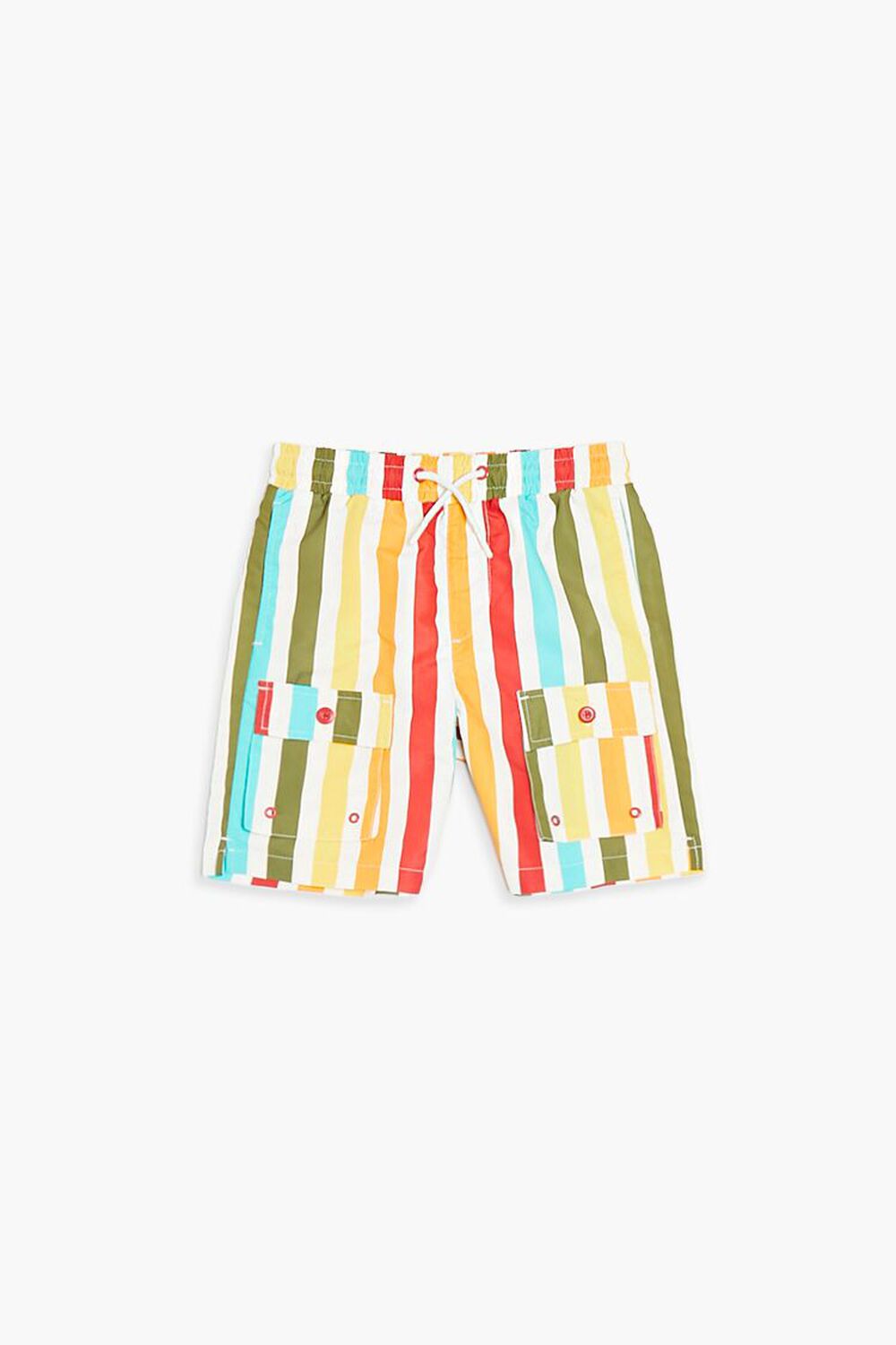 Kids Striped Swim Trunks (Girls + Boys) FOREVER21