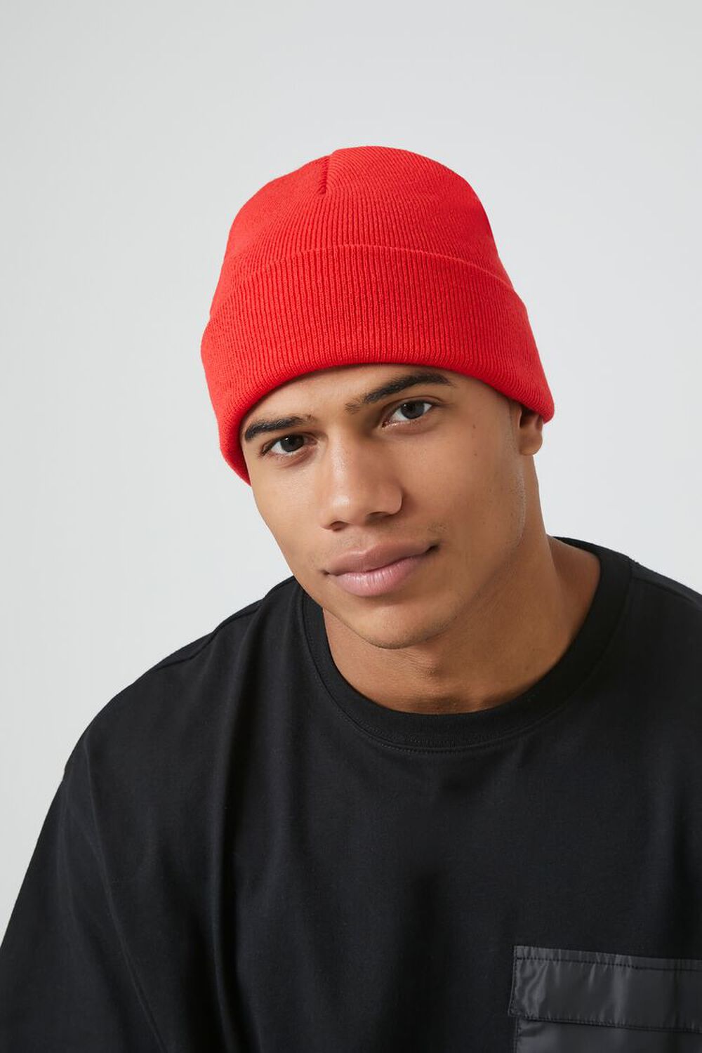 Ribbed Foldover Beanie FOREVER21