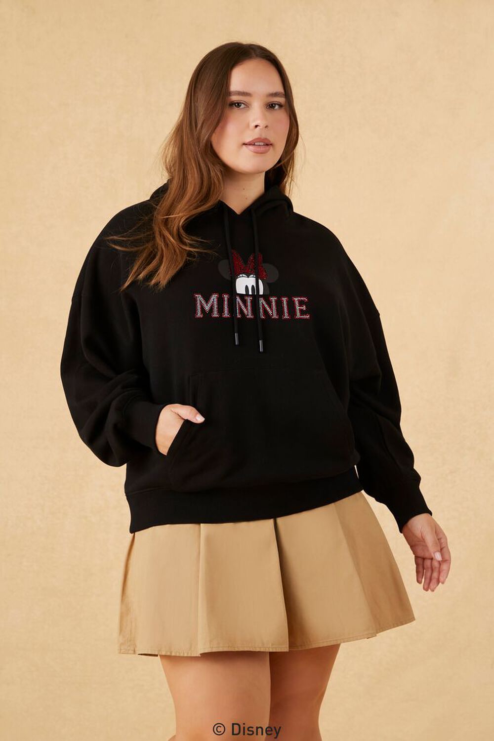 Plus Size Disney Minnie Mouse Hoodie FOREVER21