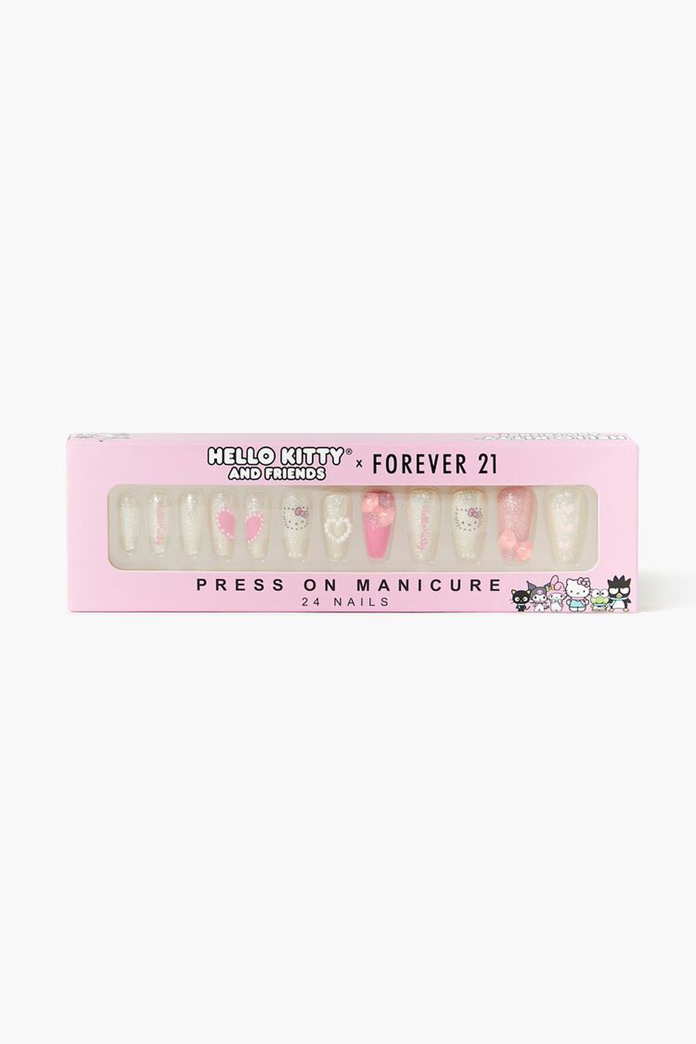 Hello Kitty Glitter Press-On Nails FOREVER21