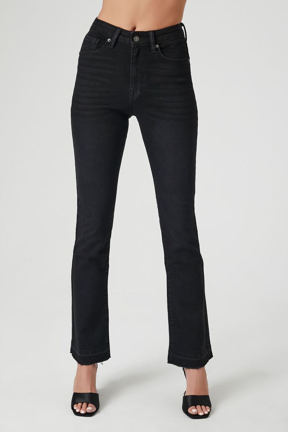 Женские Джинсы bootcut FOREVER21 High-Rise FOREVER21