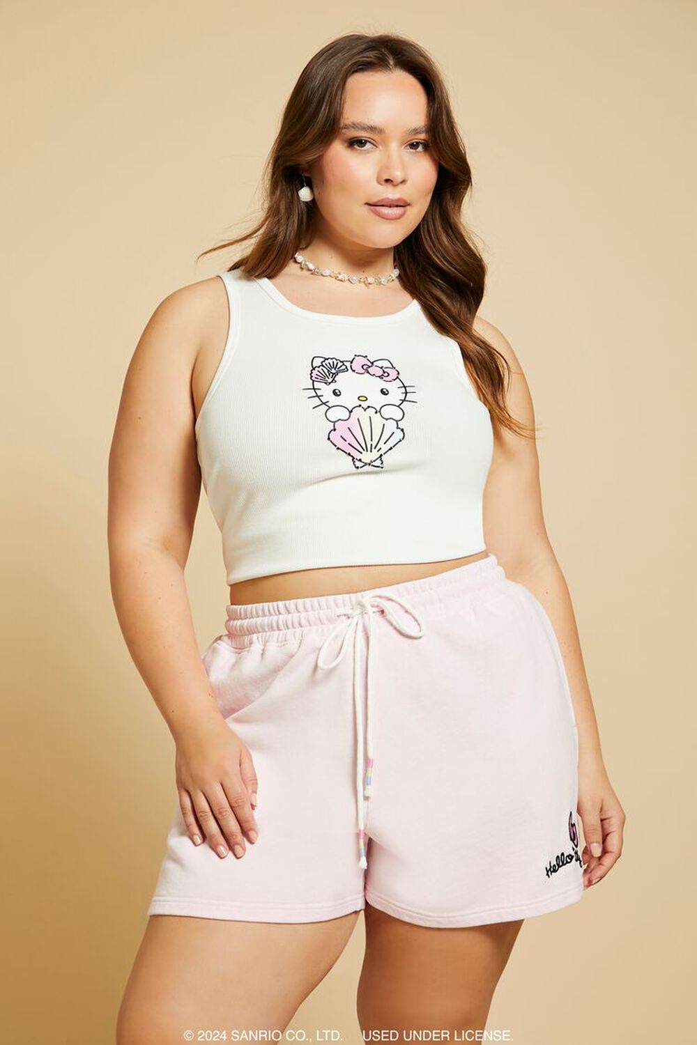 Plus Size Hello Kitty Graphic Tank Top FOREVER21