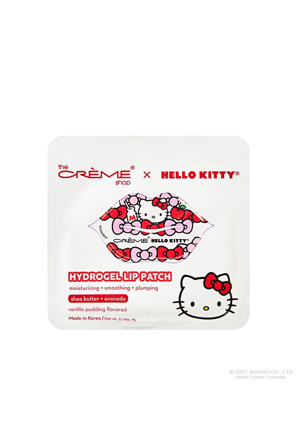 The Crème Shop Hello Kitty Hydrogel Lip Patch - Vanilla Pudding Flavor FOREVER21