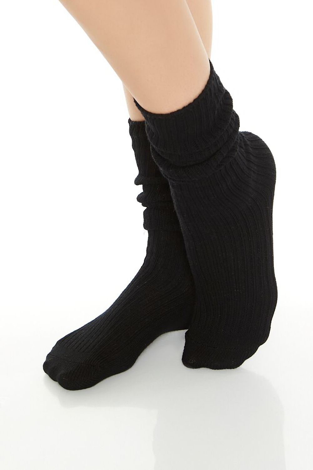 Ribbed Knit Knee-High Socks FOREVER21