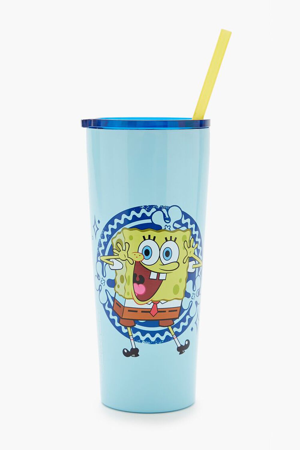 Spongebob Squarepants Tumbler & Straw Set FOREVER21