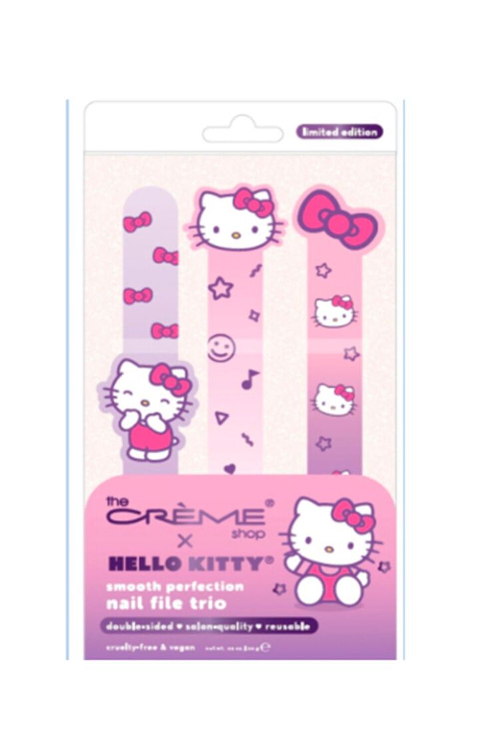 The Creme Shop X Hello Kitty Smooth Perfection Nail Files - 3 Pack FOREVER21