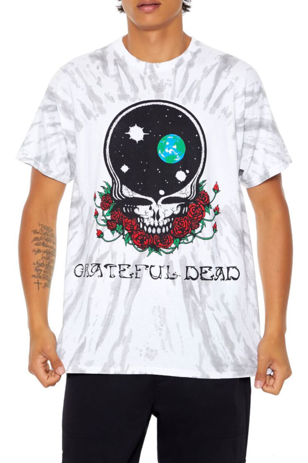 Мужская Футболка FOREVER21 Grateful Dead Tie-Dye FOREVER21