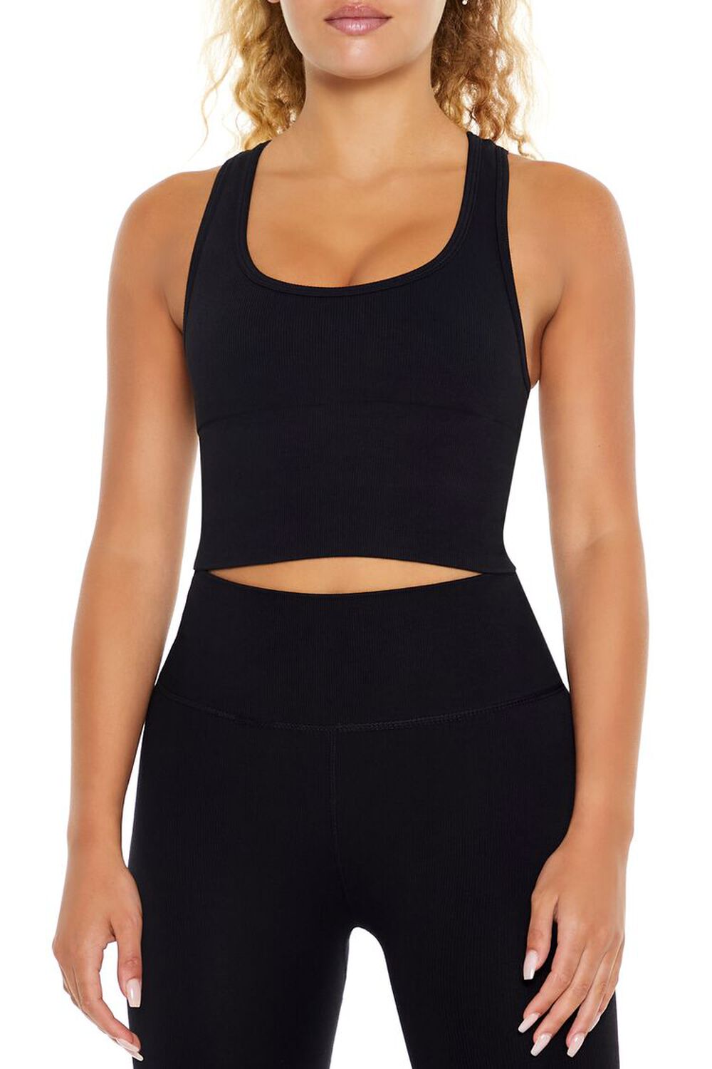 Женская Майка FOREVER21 Active Seamless Cutout FOREVER21