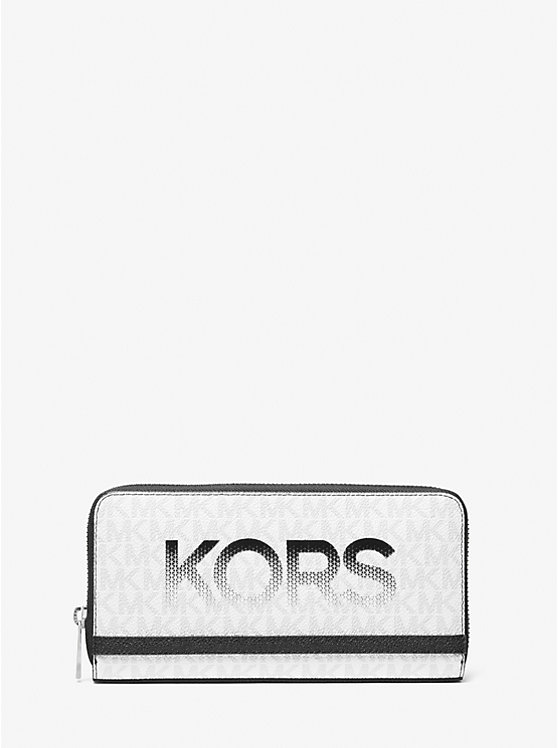 Бумажник Michael Kors Cooper Graphic Logo Zip-Around Michael Kors