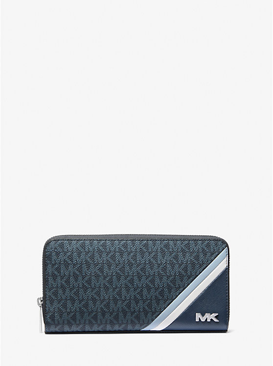 Бумажник Michael Kors Rivington Signature Logo Striped Michael Kors