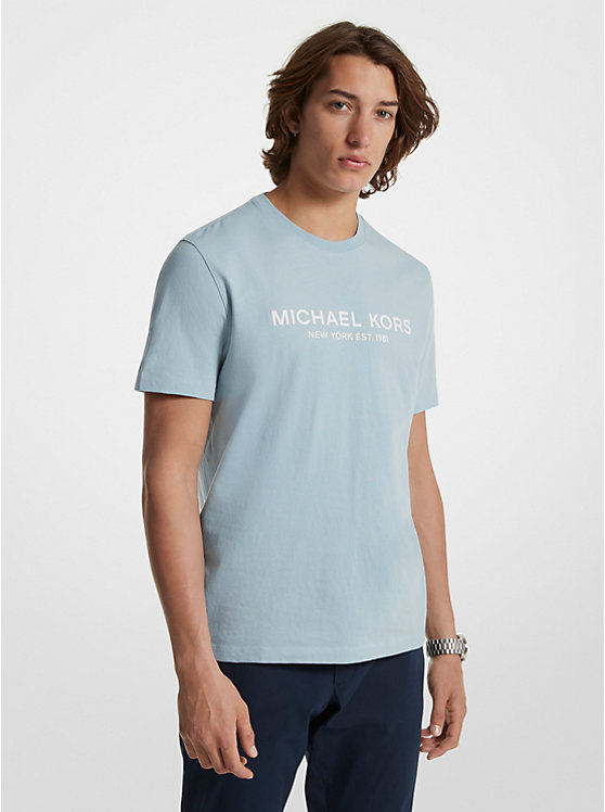 Мужская Футболка Michael Kors Logo Cotton T-Shirt Michael Kors