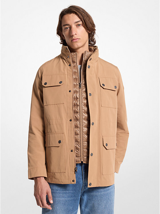 Повседневная куртка Michael Kors 2-In-1 Woven Field Jacket Michael Kors