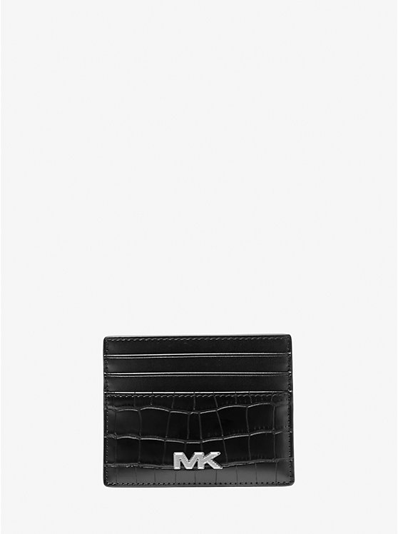 Кардхолдер Michael Kors Rivington с крокодиловым тиснением Michael Kors