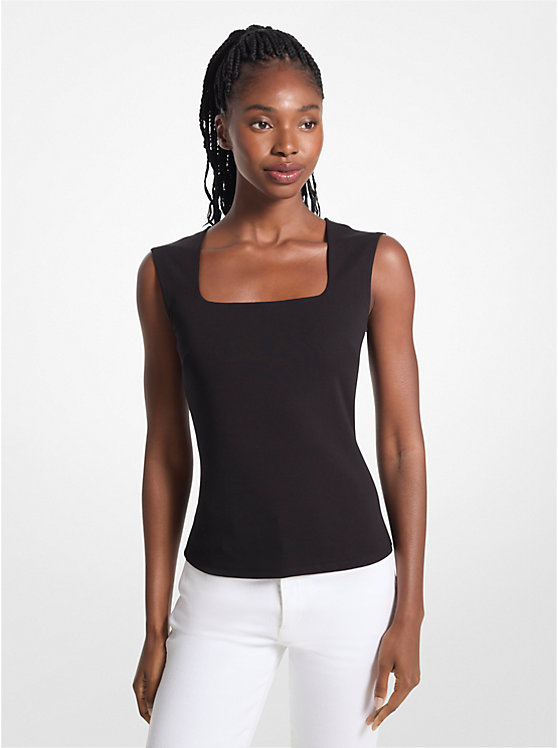 Женская Футболка Michael Kors Stretch Knit Top Michael Kors