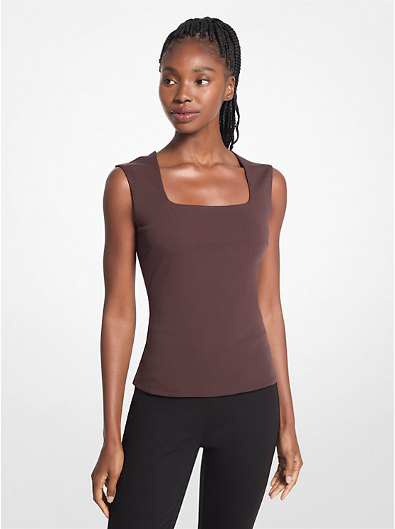 Женская Футболка Michael Kors Stretch Knit Top Michael Kors