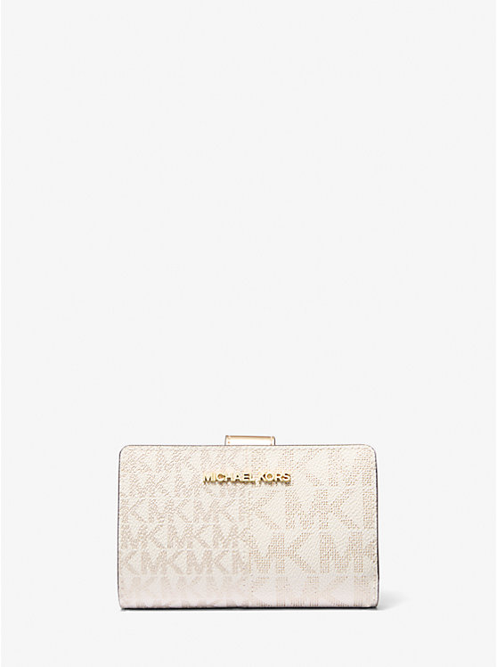 Бумажник Michael Kors Jet Set Medium Metallic Logo Michael Kors