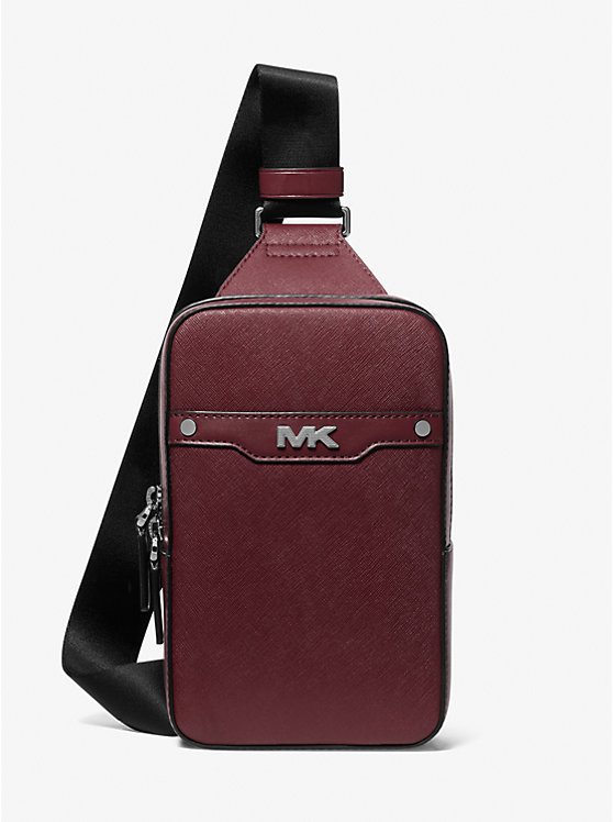 Сумка через плечо Michael Kors Rivington Leather Sling Pack Michael Kors