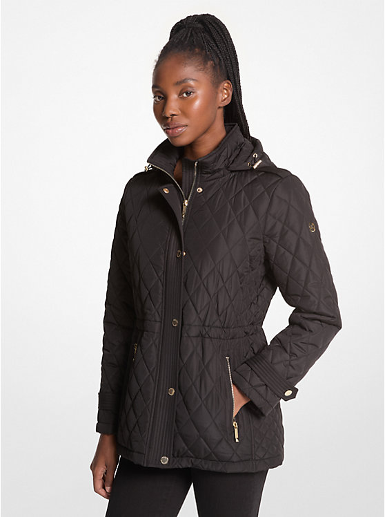 Женский Пуховик Michael Kors Quilted Hooded Michael Kors