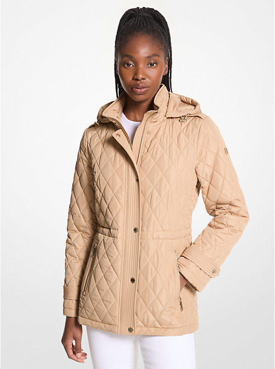 Женский Пуховик Michael Kors Quilted Hooded Michael Kors