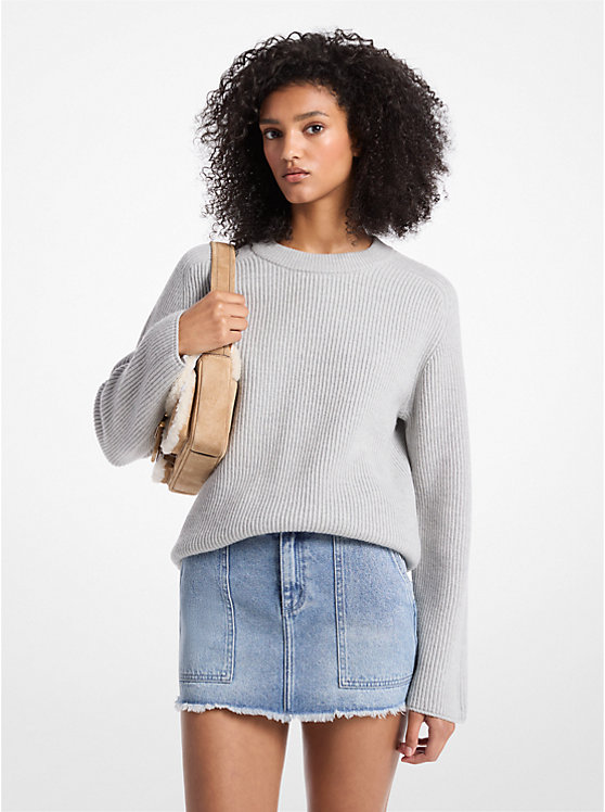 Женский Свитер Michael Kors Ribbed Merino Wool Michael Kors