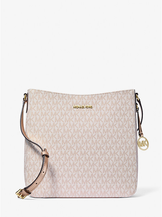 Сумка через плечо Michael Kors Jet Set Travel Large Metallic Signature Logo Michael Kors