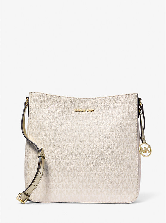 Сумка через плечо Michael Kors Jet Set Travel Large Metallic Signature Logo Michael Kors