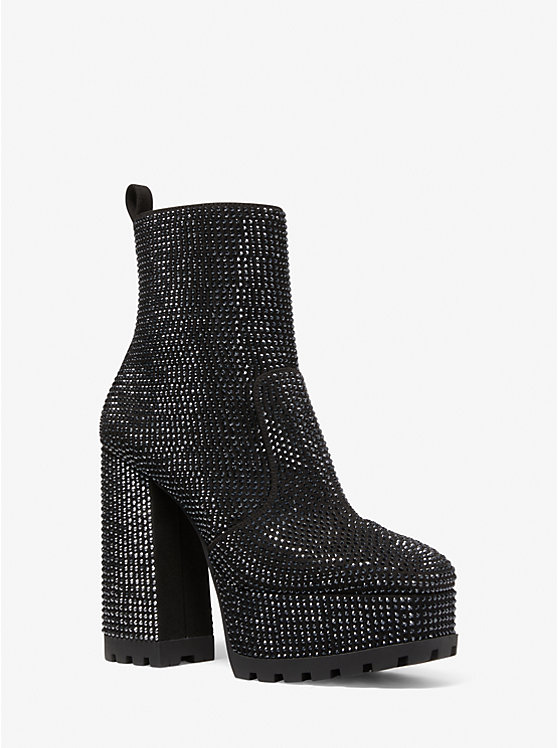 Женские Ботильоны Michael Kors Enya Embellished Platform Boot Michael Kors