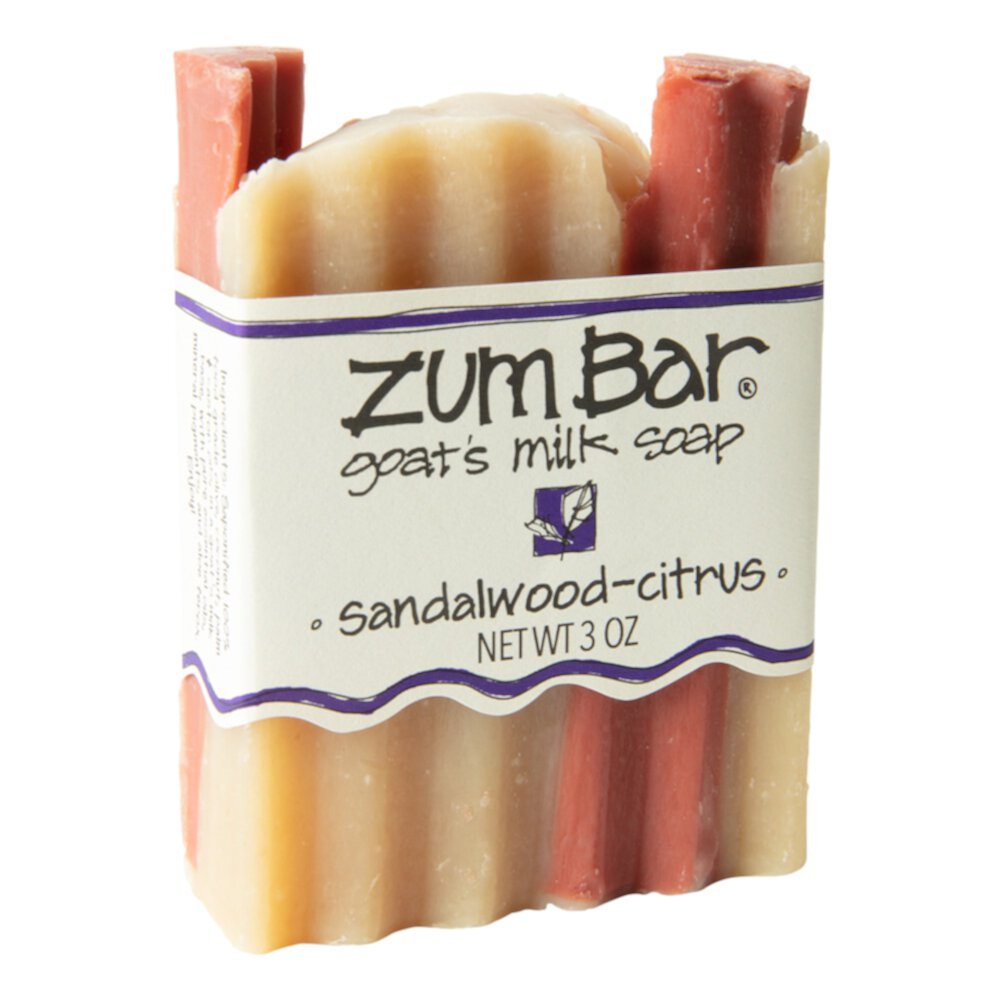 Bar Goat's Milk Soap Bar Sandalwood Citrus -- 3 oz ZUM