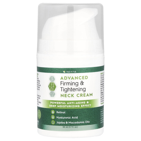 Advanced Firming & Tightening Neck Cream, 1.7 fl oz (50 ml) Tree To Tub