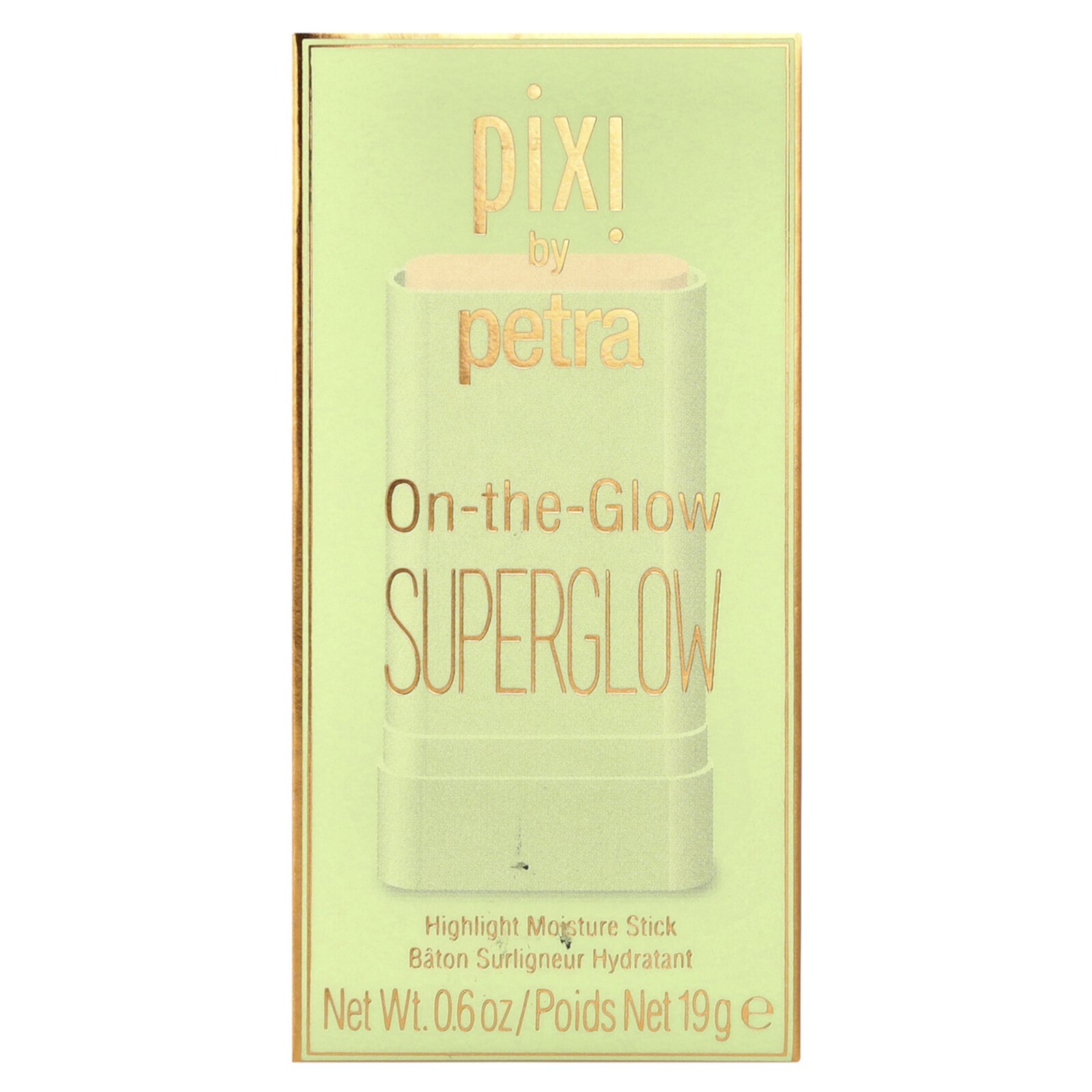 On-The-Glow SuperGlow, Highlight Moisture Stick, GildedGold , 0.6 oz (19 g) Pixi