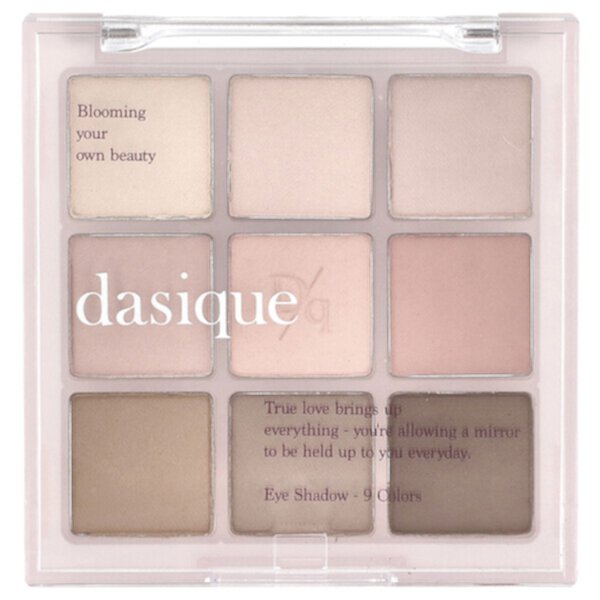 Eye Shadow Palette, 13 Cool Blending, 1 Count Dasique