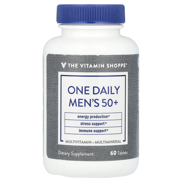 One Daily Men's 50+, 60 Tablets (Таблетки) The Vitamin Shoppe